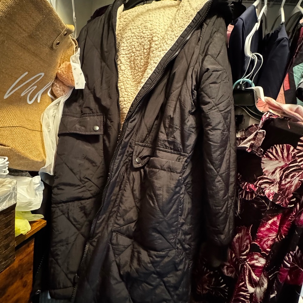 Reversible winter jacket medium